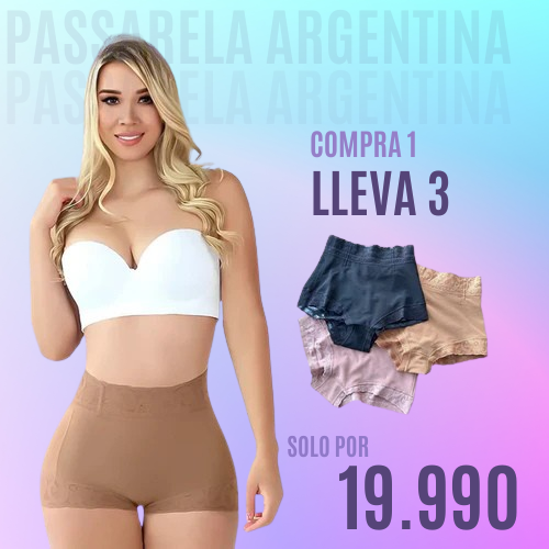 PROMOCIÓN DE ANIVERSARIO - Calzones Fit Shape - ¡Compra 1 y lleva 3 + Envío gratis a toda Argentina!