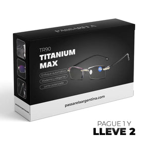 PAGUE 1 Y LLEVE 2 | Gafas Inteligentes TR90 Titanium Max + Estuche Exclusivo de Regalo